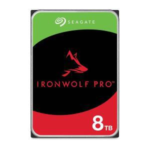 Seagate IronWolf Pro, 8TB, 엔터프라이즈 NAS 내부 HDD u2013CMR 3.5인치, SATA 6Gb/s, 7,200RPM, 256MB RAID 네트워크 연결 스토리지용 캐시(ST8000NT001)