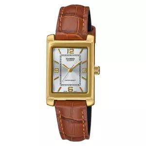 CASIO 카시오 LTP-1234GLL-7A 여성 브라운가죽시계 (18888466A)