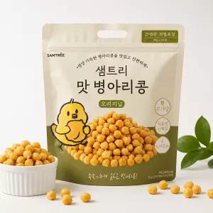 [식물성 단백질 간식] 부드럽고 고소한 무가당 병아리콩 40봉