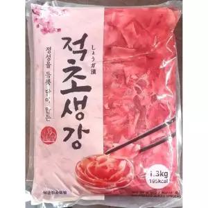 적초생강(이엔 1.3K) 초생강 적초생강 일식초생강 김 /김치/단무지/반찬/장아찌