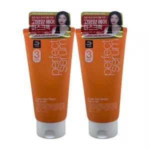 퍼펙트 3분 살롱팩 고영양집중케어 헤어팩 300ml 2개