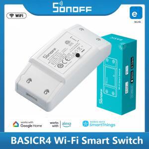 텃밭 비닐하우스 SONOFF BASICR4 WiFi 스위치 DIY 범용 차단기 릴레이 모듈 타이머 스마트 매직 모드 eWeLink 무선 원격 제어