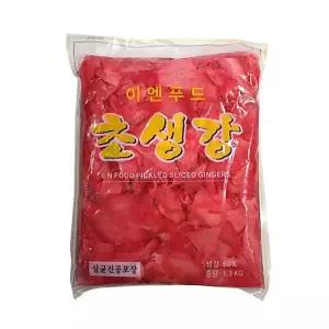 이엔적초생강 생강 1.3kg 이엔 식품 적초생강 식자재 하니