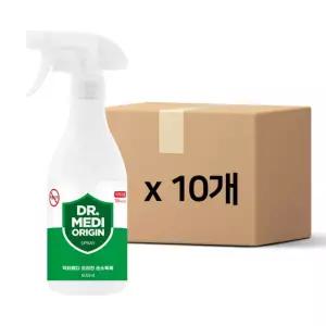 닥터메디 손소독제 스프레이 500ml 10개 에탄올 70 식약처 인증