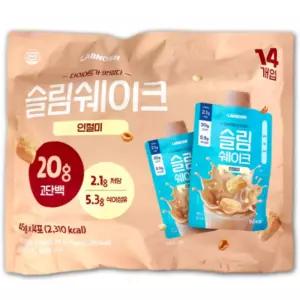 코스트코 랩노쉬 슬림 쉐이크 인절미맛 630g(45g x 14개)