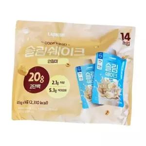 슬림쉐이크 랩노쉬 인절미, 45g, 14개