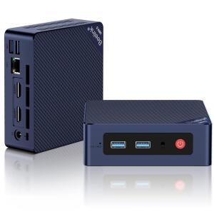 Beelink Mini S13 Mini PC, 13번째 인텔 트윈 레이크-N150(최대 3.6GHz, 업그레이드된 N100), 16GB DDR4 500GB M.2 SSD, 미니 데스크톱 컴퓨터 지원 4K 듀얼 디스플레이 /USB 3.2 /WiFi 6 /BT 5.2 HTPC / Office /