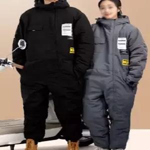 오토바이 배달 겨울 라이더 방한복 우주복 점프복 일체형