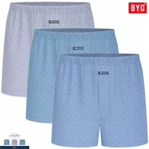 BYC규칙적이고 세련된나염패턴 니트남팬티3매입MCF2359