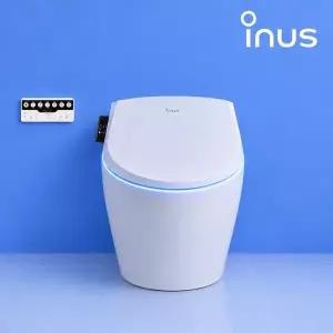 이누스 직수형 순간온수 99.99%자동살균 풀스텐 노즐 리모컨 IPX7 방수비데 IS-90R [에너지효율 1등급]