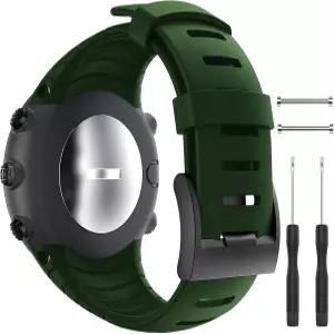 Suunto Core SS014993000용 고무 시계줄 교체용 밴드