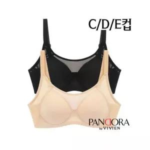판도라by비비안 75C~85E/C/D/E컵 노와이어 풀컵몰드브라1종(PBR7126) 930346