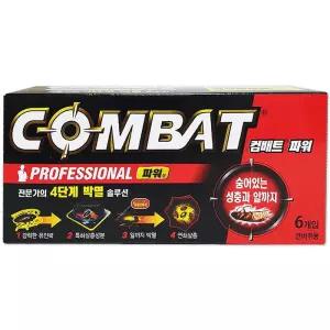 헨켈 컴배트 파워 큰바퀴용(3g 6개입) 바퀴약 베이트