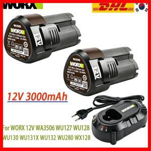 WORX Kress 12V WA3506 WU127 WU130 WU131X WX540 전동 공구 배터리 용   3.0Ah