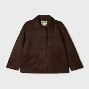 WHJKG4932F 스타필드 수원점 후아유 여성 Synthetic Suede Half Jacket