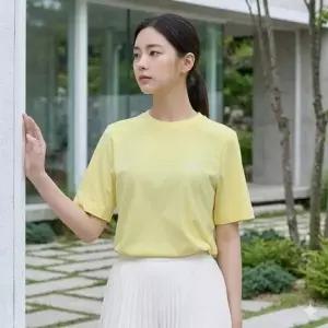 [제이큐]라운드티셔츠 내추럴 프리미엄 스프링 나들이 기본티
