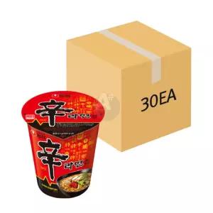 신라면 65g 30개입 1BOX심라미니 컵라 등산 사발 박스 매점라