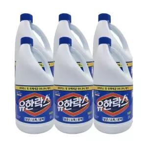 유한락스 레귤러 2Lx6개