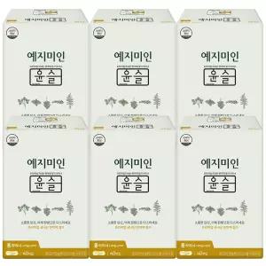 팬티라이너 예지미인 40P X 6팩