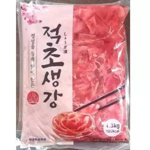 업소용 식당 횟집 1.3kg 식자재 재료 이연 적초생강