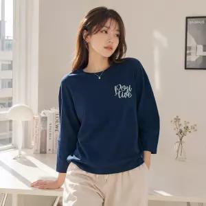 [체이스컬트] 여성 소매 변형 9부 티셔츠-BERG5151B0G