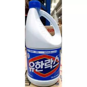 락스 ( 레귤러 식품용 2L)X6용 세제 표백 용세제 청소 차아염소산나트륨