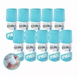 헬스장비치 쿨 연고 60g 롤온타입 10개 바르는 파스 공용 운동후 관리 휴대보관 상비용