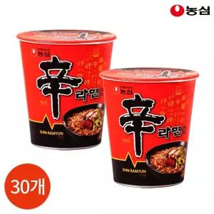 [하프클럽/오티마트]농심 신라면 컵 65g 30개