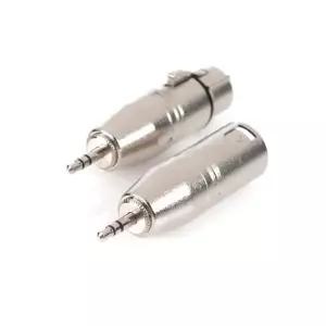 [룽스_6818]XLR(수)-3.5ST 변한젠더 XLR35변환잭