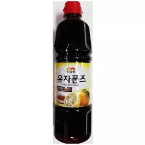유자폰즈소스(초담원 0.9L)