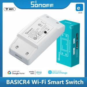 SONOFF BASICR4 WiFi 스위치 DIY 공용 차단기 릴레이 모듈 타이머 스마트 홈 매직 모드 EWeLink 무선 원격