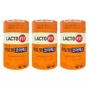종근당건강 생유산균 락토핏 코어맥스 2g x 60포 3통- BNS