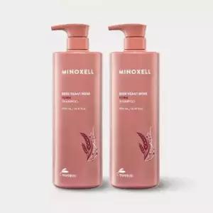 현대약품 마이녹셀 맥주효모 탈모샴푸 로즈PDRN 1000ml, 2개 MNS