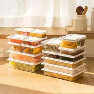 창신리빙 대용량 냉동밥 센스 밀폐 진공 소분 용기 20P 세트 MNS
