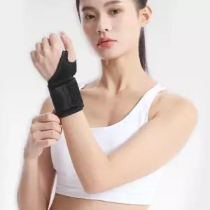 간편 착용 에어홀 핑거홀 압박 아대 손목 헬스 용품 보호대 밴드 스포츠 스트랩