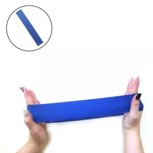 블루투야 고무운동법 에어로빅 블루 스쿼트 필라테스 홈트 스트레칭밴드 0.5mm