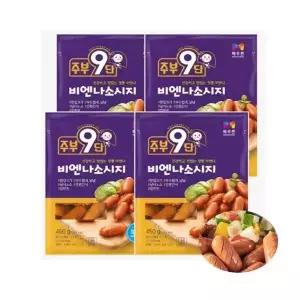 목우촌 주부9단 비엔나 450g X4개
