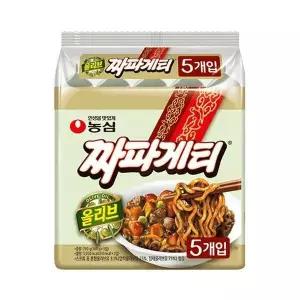 봉지라면 농심 짜파게티 140g 40개