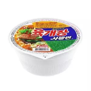 소컵라면 농심 육개장 사발면 86g 24개