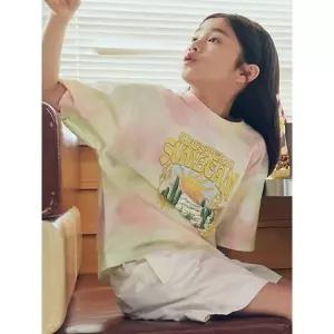 [시흥점][탑텐키즈]여아)COOL Air 코튼 다잉 T MKG3TS2201