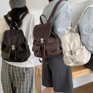 데일리 직장인 대학생 여성 미니 포켓 배낭 백팩 가방
