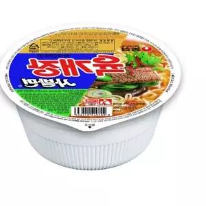 농심 육개장사발면 소 24개 BOX 탕비 식사 대용 누들 요리 D062A