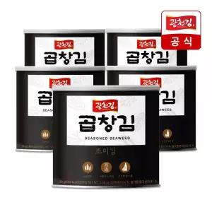 광천김 곱창캔김 곱창김 밥반찬 집밥 집들이 김선물 30g 5캔 MNS