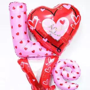 호일풍선 러브 LOVE 답례품 생일장식풍선 F5DCF