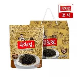 광천김 선물세트 김자반 60g 5봉 1세트 3대째 달인 집들이 김선물 MNS
