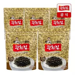 광천김 3대째 달인 김자반 어린이 반찬 식당 가정 60g 5봉 MNS