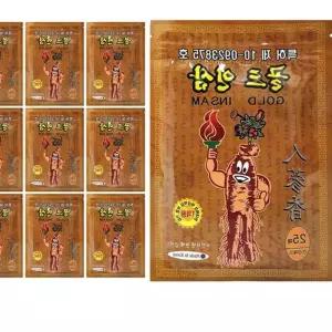 골드인삼 25매 10팩 붙이는 건강패드 찜질팩 손목 응급용품 통증패치 어깨파스 9EE98