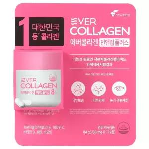 뉴트리 에버콜라겐 인앤업 플러스 750mg 112정 1개