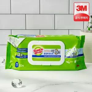 3M 스카치브라이트 대형 올뉴 더블액션 물걸레 청소포 20매