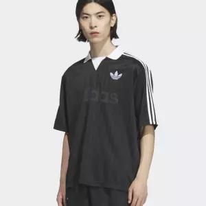 아디다스 칼라드 골리 탑 - 블랙 JX8980 4903312